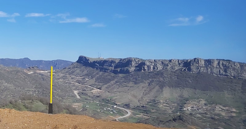 Nagorno Karabakh destroyed village